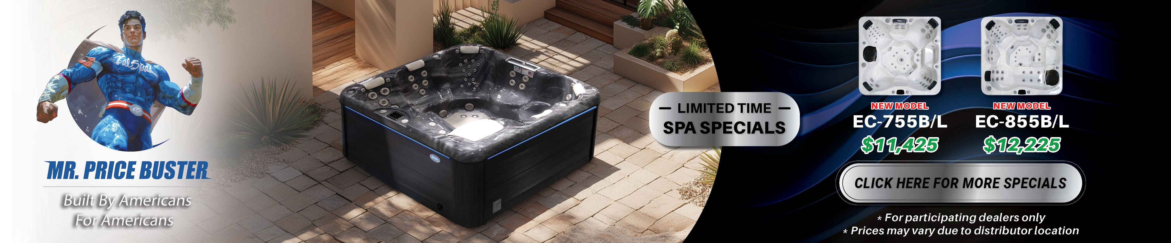 Calspas hot tub being used in a family setting - Bellevue