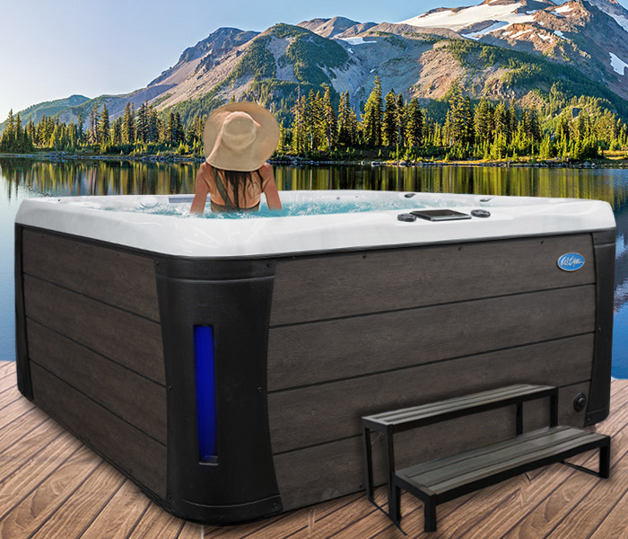 Calspas hot tub being used in a family setting - hot tubs spas for sale Bellevue