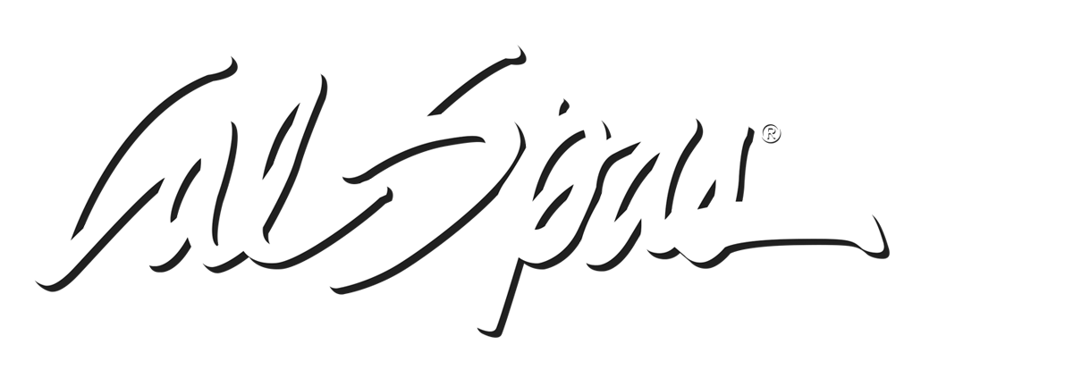 Calspas White logo Bellevue